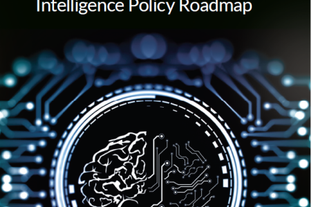 An image that says UNESCO Caribbean Artificial Intelligence Policy Roadmap