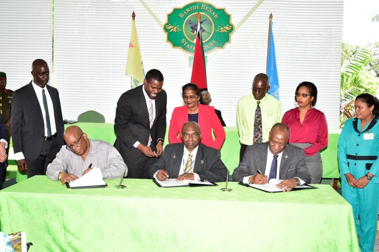 Signing ceremony of SLDM project