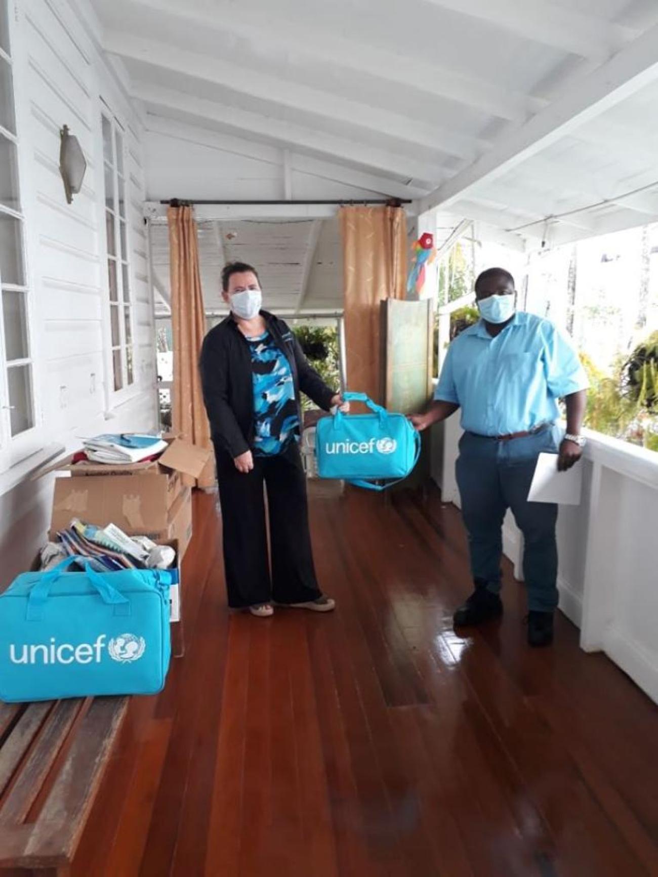 UNICEF donattion to MoPH