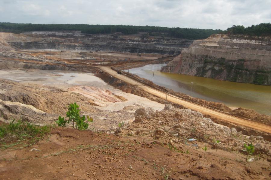 A mined out area in Region 10