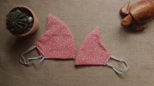 The product of Maria's newfound sewing skill as a result of a UNHCR supported program in Guyana.